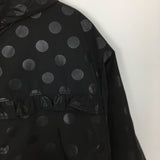  Polka Dot Frill Jumper (2color)