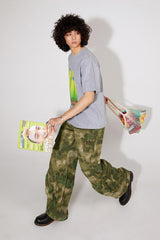 Casual pants with personality, breathable, loose and multi-pocketed for spring and summer.