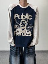Smoke Raglan Long sleeve