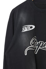 Spray Patch Long Sleeve T
