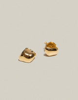 Stone Earrings Gold