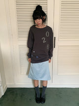 26FW★ [BAONHAUS] Haydin Patch Over Long Sleeve Tee