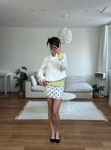 cropped spring trench jacket