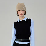 Leaf VZ Logo Waffle Beanie / Beige