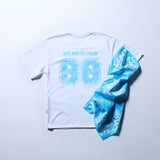 オクトパスフットボールTシャツ×バンダナ（スカイブルー）