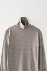 ベーシックタートルネックTシャツ (モカ)