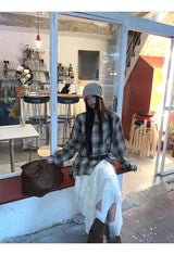 ケーキシフォンアンバランスドミディスカート