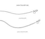 [925 silver] Huit.silver.85 / グロスソアーヴェブレスレット