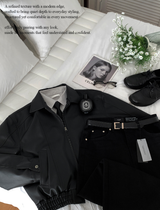 Wayne Vintage Crack Leather Zip-Up Jacket