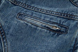 Reina Moto Denim Jacket