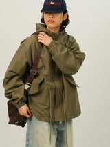 DE Hood Short Fishtail Parka