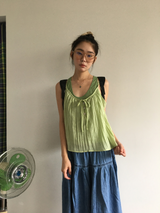 Veil Ruban Layer Sleeveless (2color)