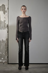 SCULPT DENIM PANTS