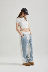 PATCH DENIM -WHITE