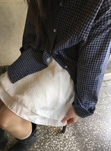ランドイレースレイヤードミニスカート