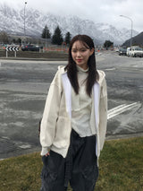 [Muffler Set] ムードリボンデイリーニット (4c)