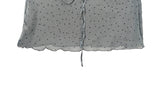 Mita Layered Dot See-Through Bustier