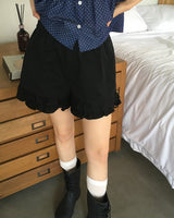 ハレンキャンキャンフリルベンダブルショートパンツ