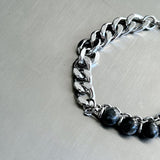 Bead-Link Segment Bracelet