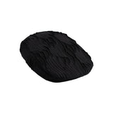 レースバンドハンチングキャップ (BLACK) F25QE996