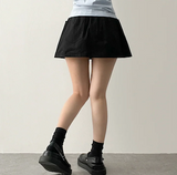 Lipo Pintuck Belt Set Banding Miniskirt
