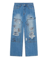 st add パンツ(blue)