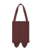 ラビット スター リバーシブル エコバッグ(BURGUNDY)