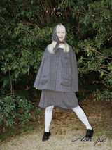 AW25 ルーズコートウィズドットカラー