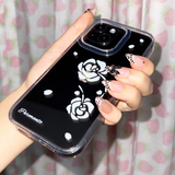 ローズフブキジェルハードスマホケース