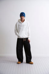 ENDURING EMBLEM HOODIE IVORY