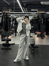 LMN Etto Flare Sweat Pants - Short (3 colors)