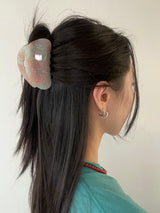 ピーチミントヘアクリップ