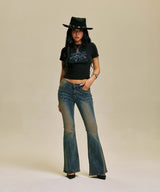 PIN UP GIRL CROP T-SHIRT_BK