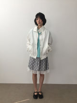 Vert polka dot skirt (2color)