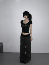 hollyhock camo baby top (5 color)