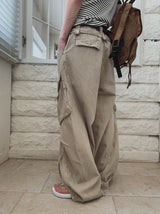 Summer Belted New Cargo Pants