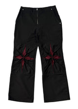 [Hand-Made「005」] Origami Pants_Black&Burgundy