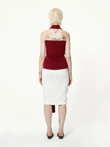 Derya - eyelet skirt