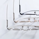 Knouun Round titanium glasses CODE. 102. B Silver N Gold