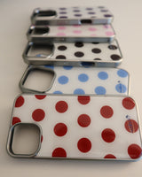 dot silver epoxy case [baby blue]