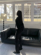 Dustline Stud Western Bootcut Long Pants