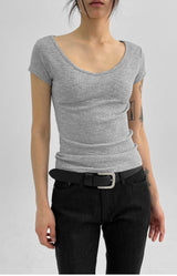 [MADE] Larind V-Neck Short Sleeve T-shirt