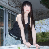 ドットボタンノースリーブ(Black) F25QB130