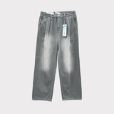 ASCLO Coolever Two Tuck Wide Denim Pants (3color)