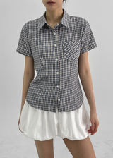 [MADE] Bauren Check Short Sleeve Shirt