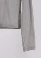 WOOL TENCEL SLEEVE TEE
