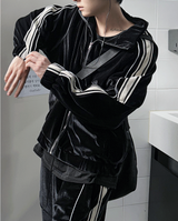 Track Ferundy Velvet Belloa Tape Pants