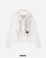 Woods Printing Hooded Windbreaker