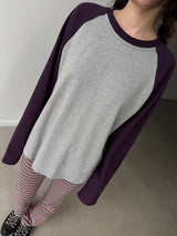 coloration raglan T 