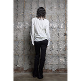 STRAP COWL TOP